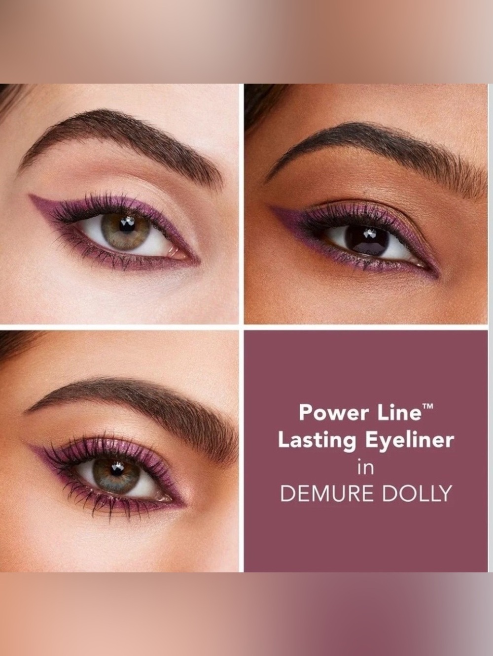 Buxom Power Line™ Lasting Eyeliner in Demure Dolly - Purple